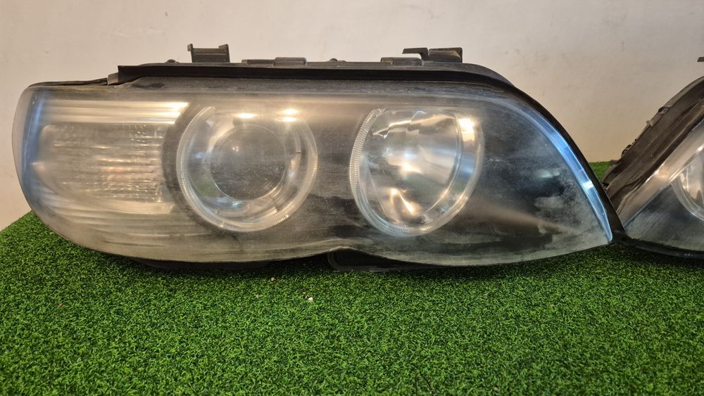 Передняя рестайлинговая оптика х5 е53