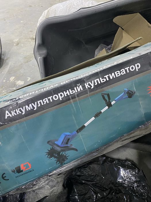 Аккумуляторный культиватор