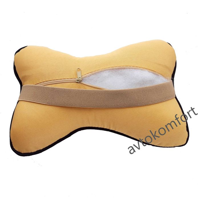 2 Броя Кожени Възглавници Комплект За Подглавници За Автомобил