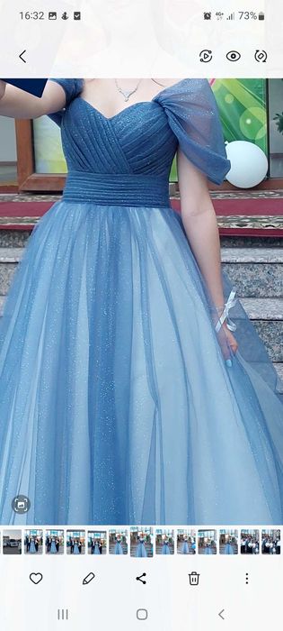 Платье вечернее нарядное для выпускного