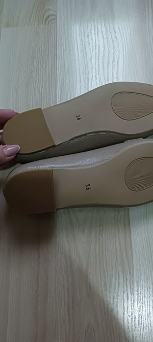 Балетки кожаные новые