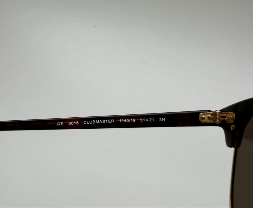Ray Ban RB3016 Clubmaster зелени огледални/mirror лещи Made in Italy