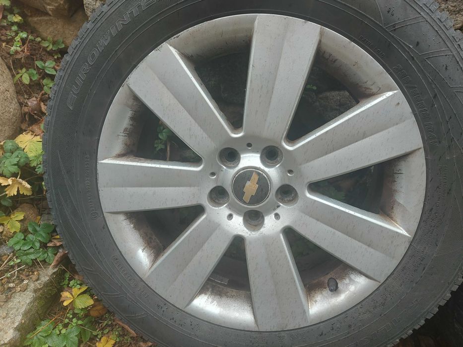 4 броя лети джанти 18" за шевролет каптива с капачки