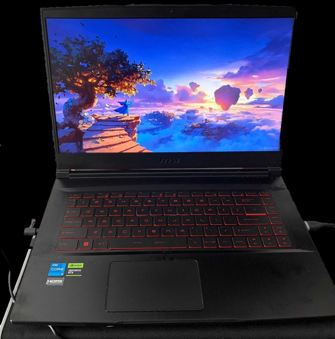Vand laptop gaming MSI THIN GF63 12VF 32GB RAM I5 12450H RTX 4060 8GB