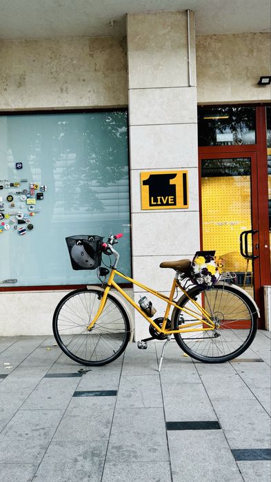 Bicicletă urbană belgiana unisex, recondiționată integral la COBI Custom Bicycle