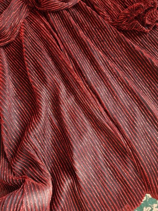 Вечерна официална рокля с блясък голям размер