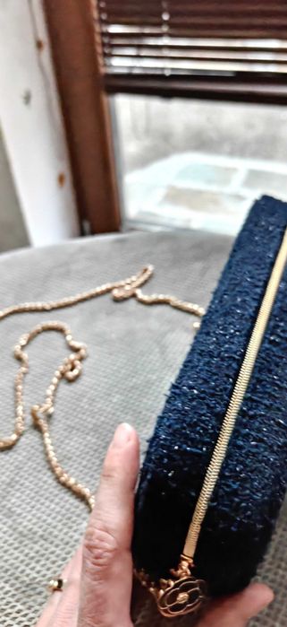 Chanel authentic tweed bag