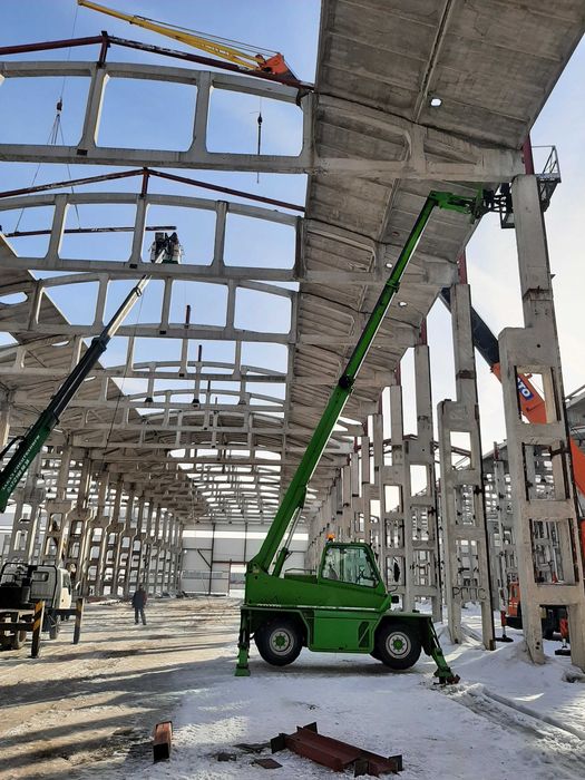 услуги телескопического погрузчика