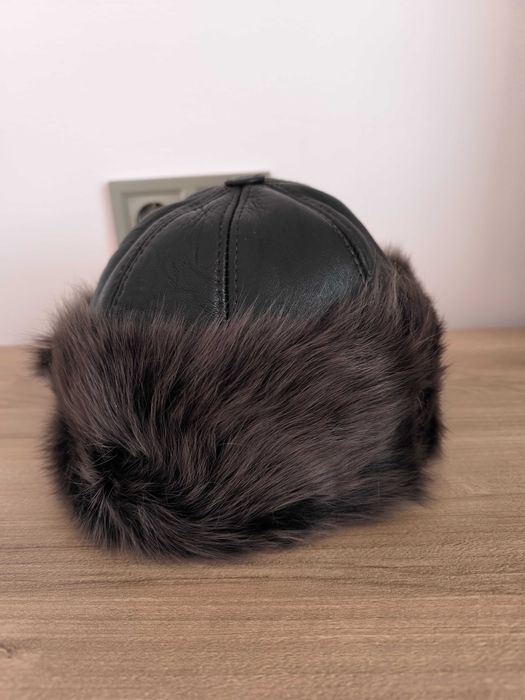Дамска  зимна ШАПКА от естествена кожа