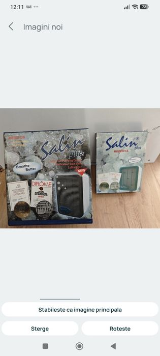 Aparat purificare aer salin plus