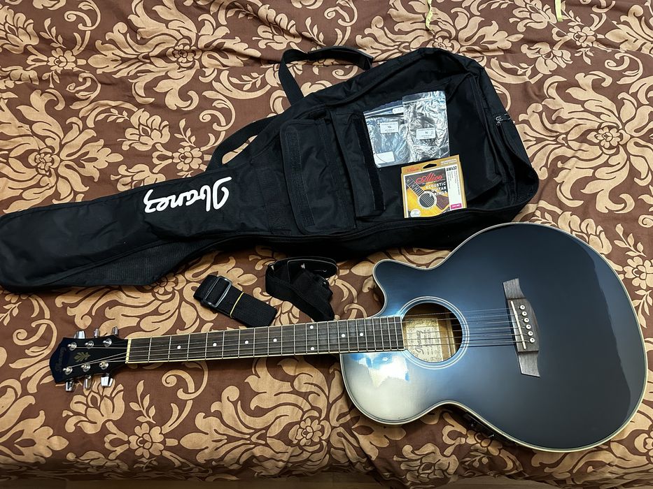 Chitara Electro-acustica AEG8E-BK-27-02