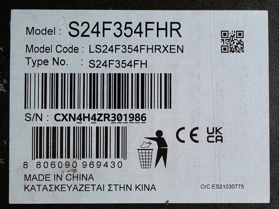 Monitor Gaming LED PLS Samsung S24F354FHR FreeSync Game Mode Sigilat