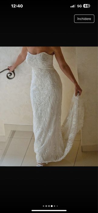 Rochie mireasa deosebita Reya S/M
