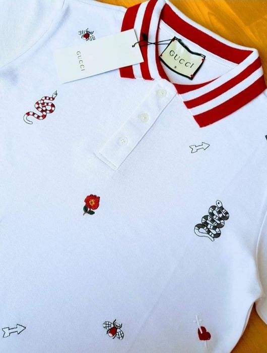 Tricou bumbac logo brodat, super model