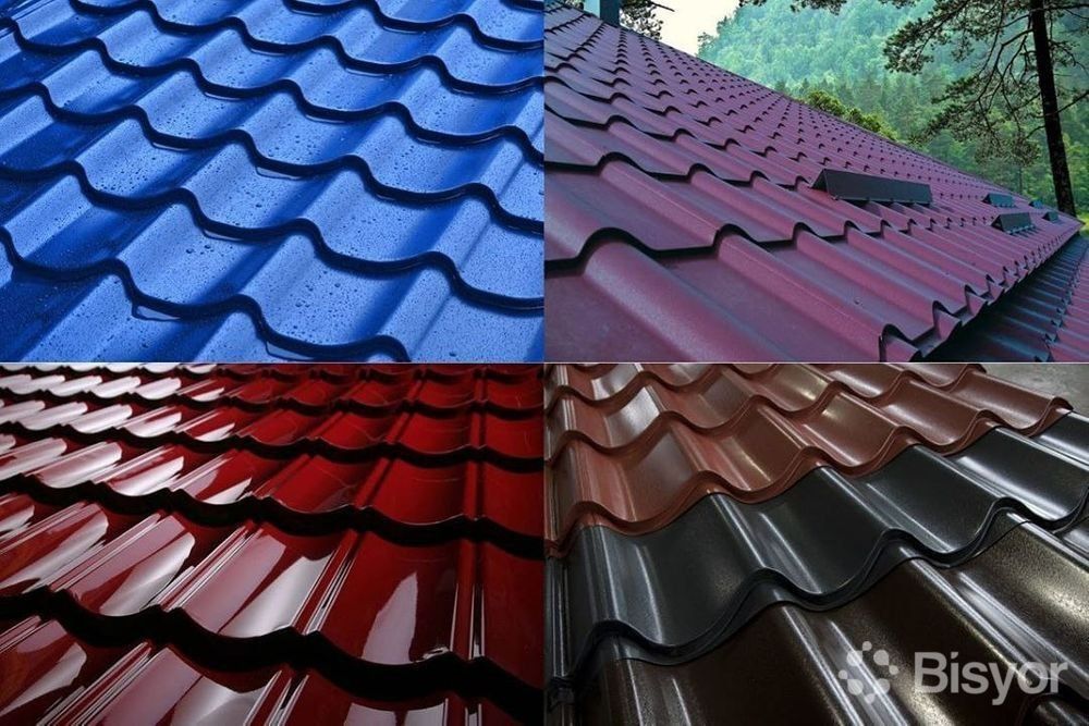 Профнастил металлочерепица и все аксессуары Россия