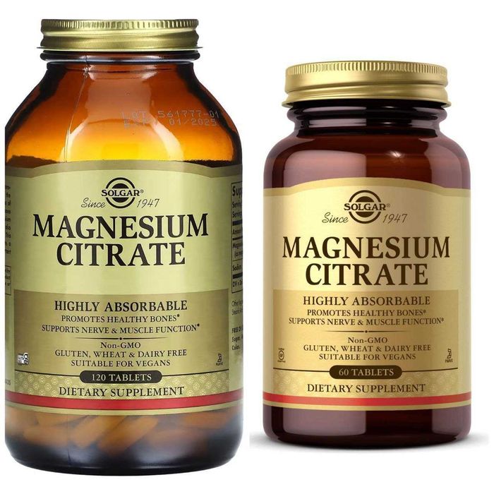 Магний цитрат Solgar  Magnesium Citrate USA