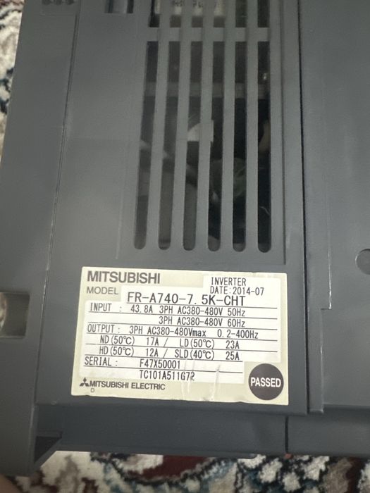 Chastotnik mitsubishi 7.5 kw