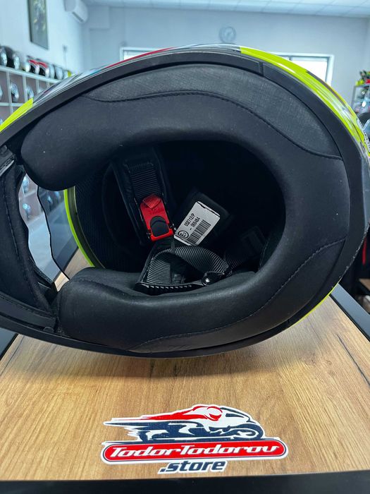 Мото каска за мотор  AGV K3 SV VR46 Missano ,М-L 58  см.,вградени очила