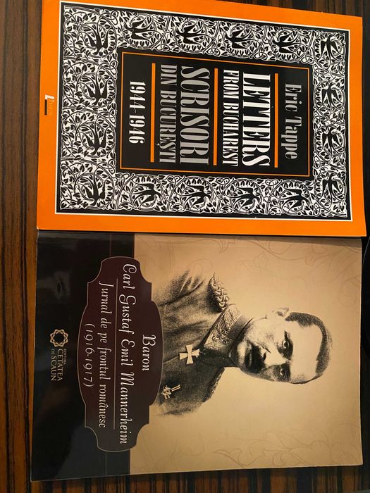 Pachet razboi:Mannerheim 1916-17+scrisori Bucuresti 1944-46+graniceri