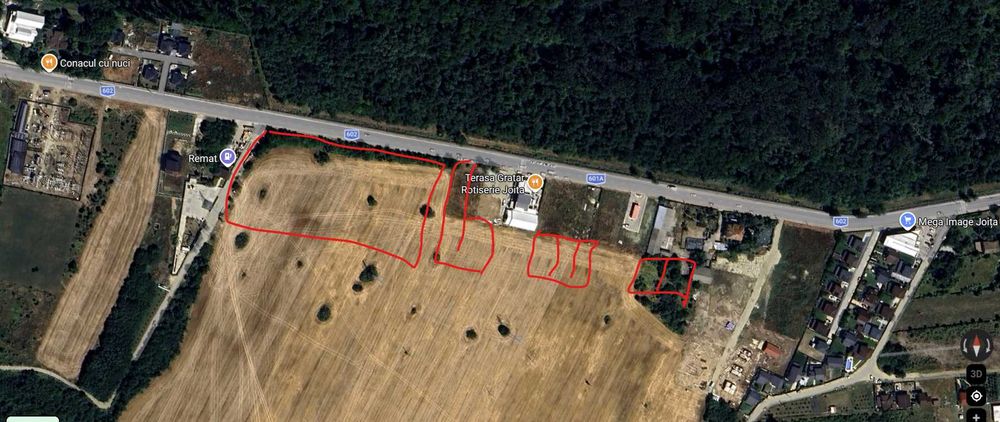 Teren langa Mega Image Bacu
