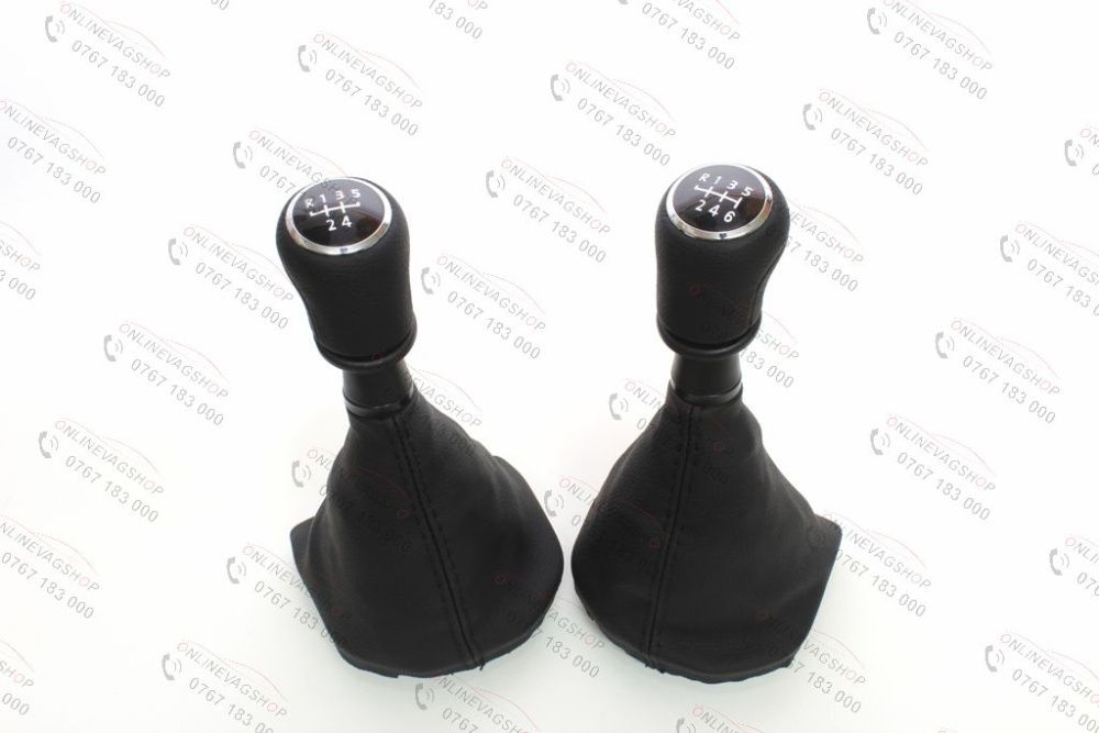 Nuca piele  schimbator viteze VW Transporter T6 in 5 sau 6 viteze