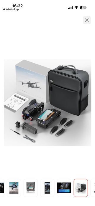 Дрон AE AE60 Ultra черный