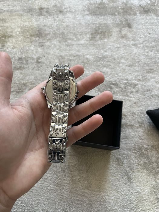 Y2K opium alabaster style watch