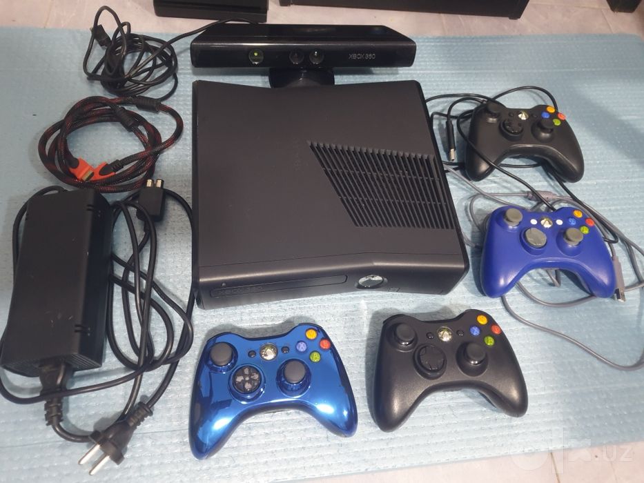 Xbox 360 slim 250gb 43 ta o'yin