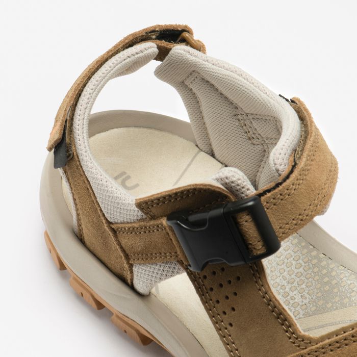 Sandale din piele Drumeție Nh500 Maro - produs resigilat Decathlon