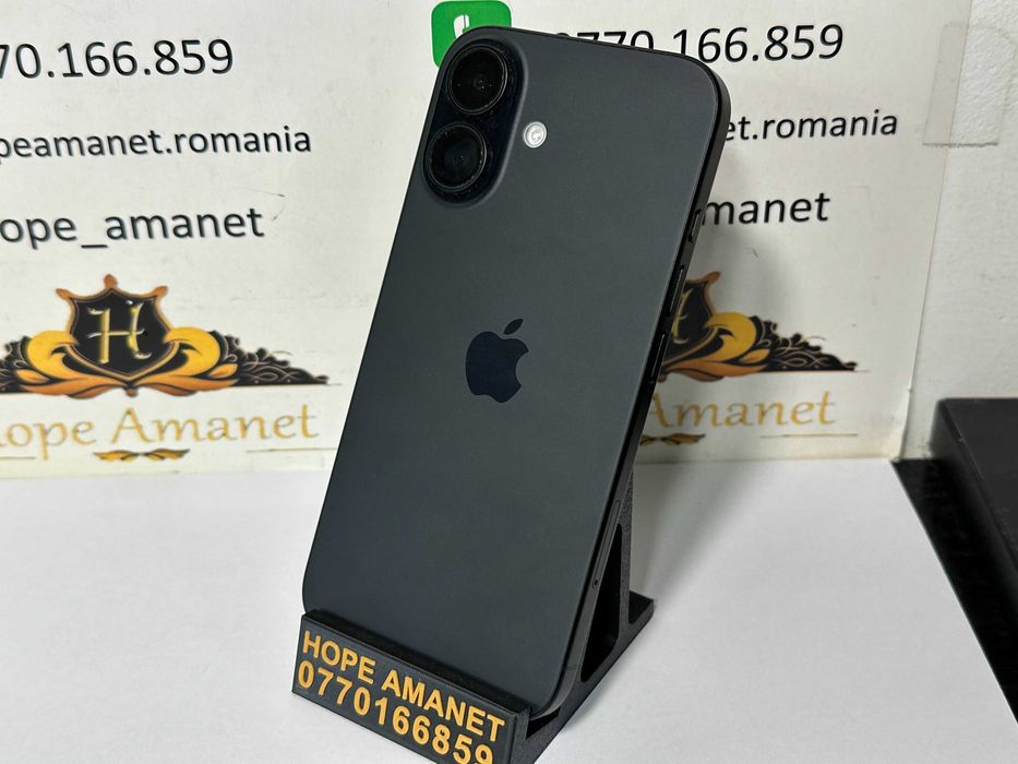 Hope Amanet P10/iPhone 16 128GB Garantie Apple