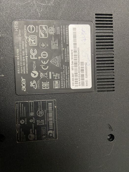 Лаптоп acer asus лаптоп