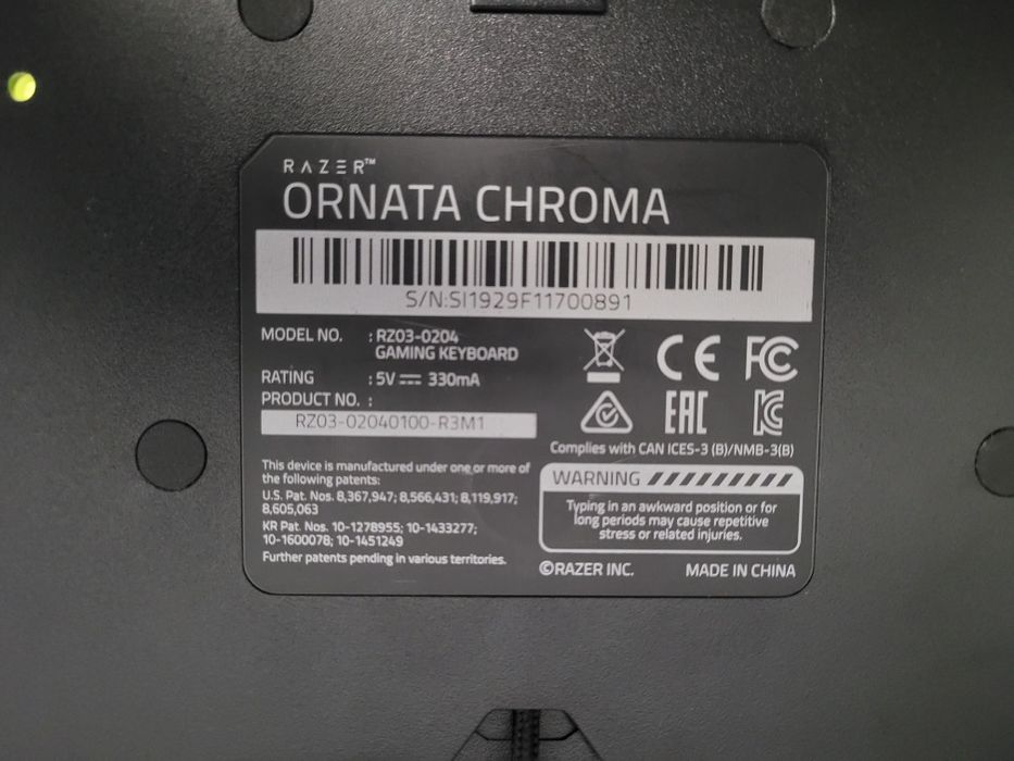 Tastatura Razer Ornata Chroma