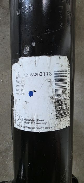 Преден ляв въздушен амортисьор за Mercedes W212