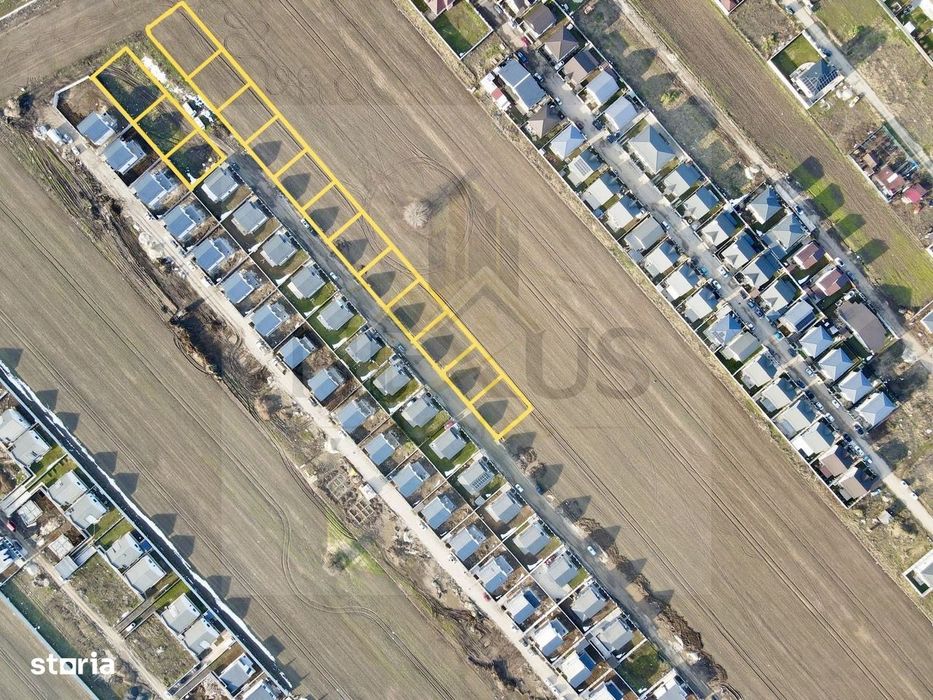 Terenuri de vânzare Berceni– Str. Miorița~ Rate 6-12 luni~