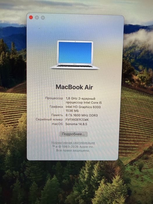 Срочно продаю MacBook Air 13 2017