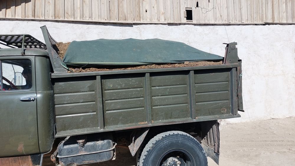 навоз. көң.саз.құм