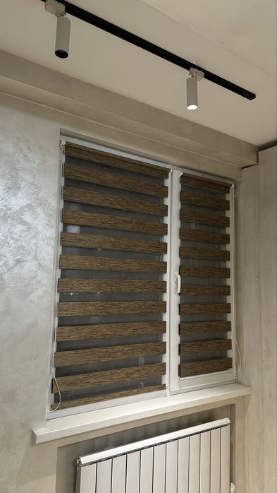 Жалюзи день и ночь ролл шторы