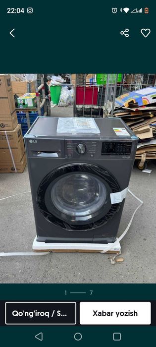 LG va boshqa marka avtomat kiryuvish moshinalarini tamirlash