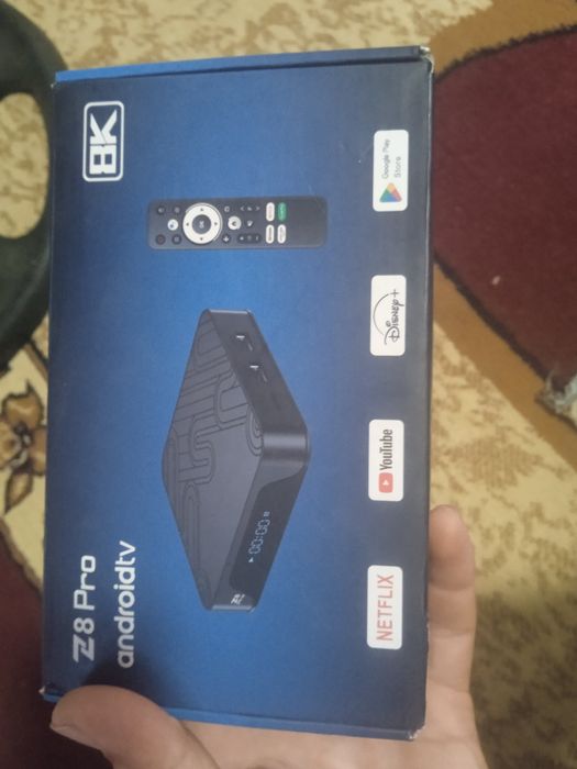 Z8 PRO 8K Android TV pristavkasi / Smart TV quti / Google TV Wi-Fi