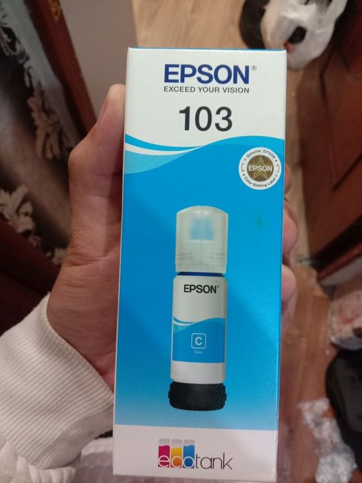 Чернила для принтера Epson