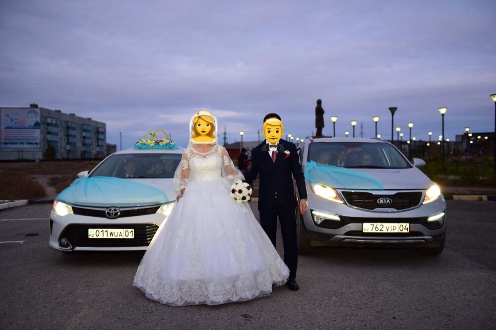 Шикарное свадебное платье