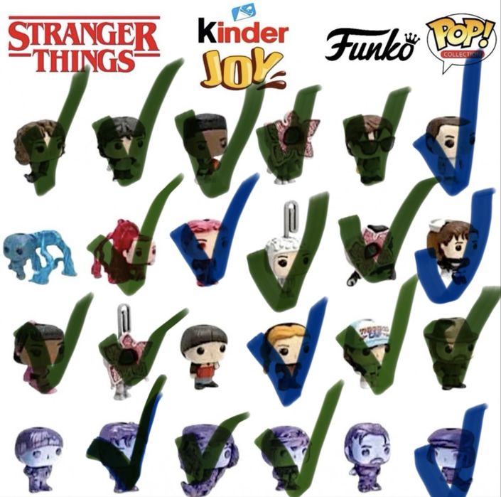 фигурки осд киндер джой