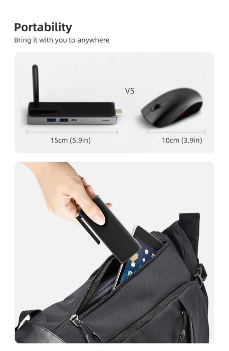 Миникомпьютер 8Gb RAM/128Gb eMMC/4 Core