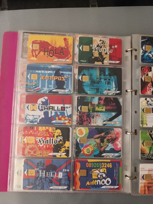 Colectie 500 cartele telefonice (telecarte 50)