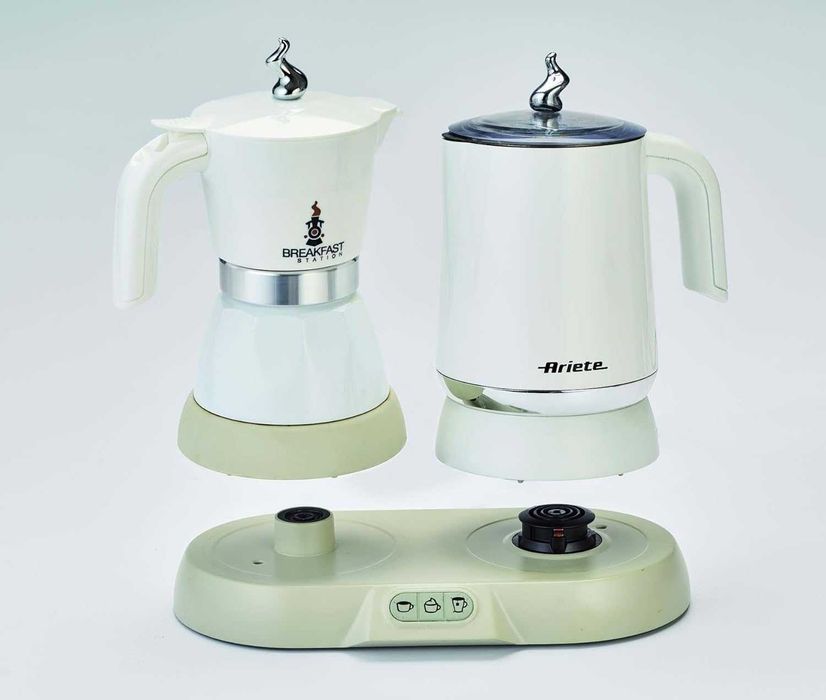 Електрическа Кафеварка Разпенител за мляко Чайник Ariete 3 в 1