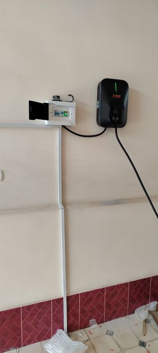 Электромобил зарядка установка