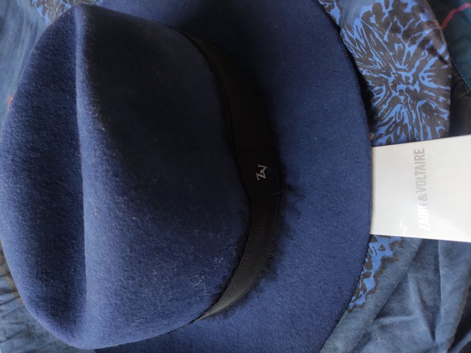 нова шапка Zadig & Voltaire Alabama Ribbon вълнена 
Zadig & V