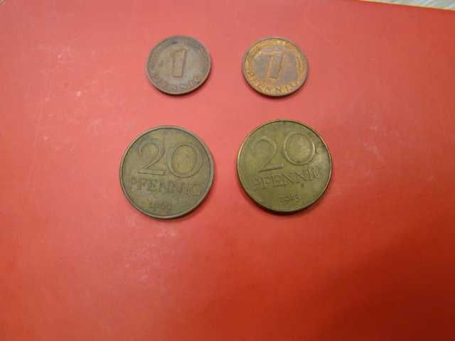 Монети ог ГДР и ГФР