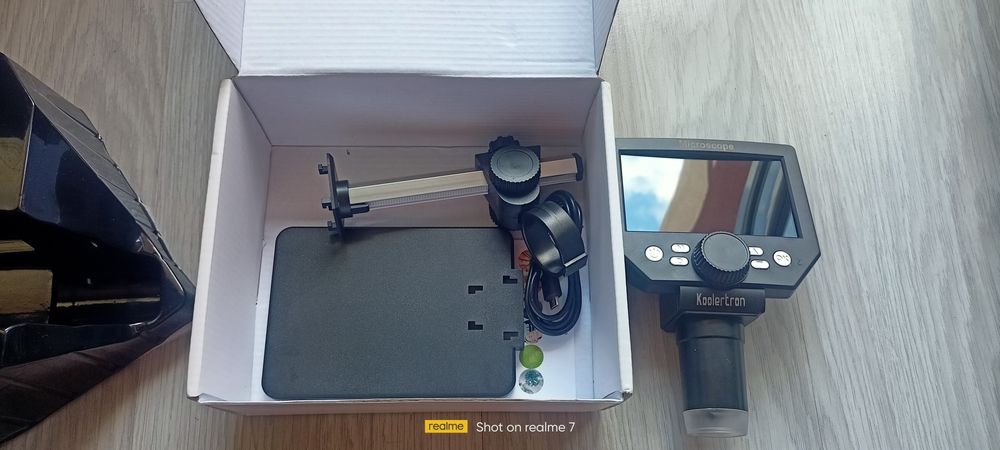 Koolertron 4,3-инчов LCD цифров USB микроскоп, 8MP 1-1000X