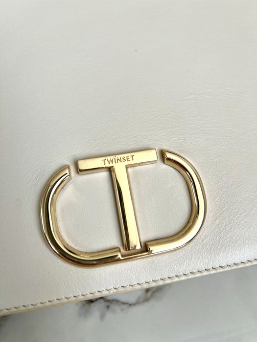 Дамска чанта от естествена кожа TWINSET